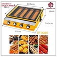 Bếp nướng hàu k255, bếp nướng hàu 4 họng đốt
