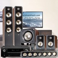 Amply Denon X2600H Bộ 5.1 Polk Audio S60 xem phim nghe nhạc hay
