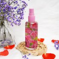 Nước hoa hồng Bulgaria thương hiệu Lema 100ml dạng xịt, nước hoa hồng chăm sóc da mặt an toàn