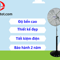 Quạt Đứng công nghiệp KSM 2460.Mạnh và Bền.