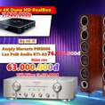 Bộ Hi fi Amply Marantz PM8006 Loa Polk RTi A9