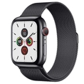 Đồng hồ Apple watch thép series 5 vàng đen 44mm cho nam new seal em sim viettel