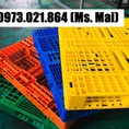 Pallet nhựa cũ tại Đồng Nai giá rẻ cạnh tranh, liên hệ 0973.021.864