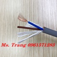 Cáp điều khiển 2x0.75 có chống nhiễu dùng cho âm thanh