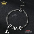 Lắc tay titan mặt chữ Love 621