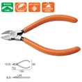 Kìm cắt lưỡi tròn Fujiya ATMN 120S