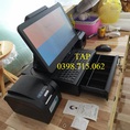 Lắp máy tính tiền cảm ứng giá rẻ cho quán Trà Chanh tại Trà Vinh