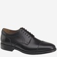 Giày Tây Da Bóng Branning cap toe Màu Đen Big Size
