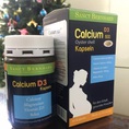 Hỗ trợ bổ sung canxi vượt trội Calcium D3 Kapseln Lọ 60 viên