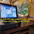 Trọn bộ máy tính tiền cảm ứng giá rẻ cho quán Trà Sữa tại Bạc Liêu