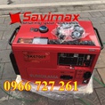 Máy phát điện chạy dầu vỏ chống ồn Sumokama 6700T công suất 5kw