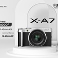 Chương trình sale off máy ảnh Fujifilm X A7 Kit XC15 45mm lên đến 3 triệu tại Kyma