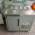 Tủ bàn lạnh Salad mini có 4 khây trưng bày mới 95%