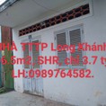 Nhà 86,5m2 ngay TTTP Long Khánh, shr, chỉ 3.7 tỷ. LH:0989764582.
