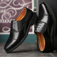 Giày tây nam giới phong cách thương gia sang trọng lịch lãm chống nước chống bụi hoàn hảo