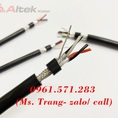 Cáp tín hiệu chống nhiễu rs485 Altek Kabel 2 lõi xoắn tiết diện 18awg
