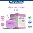 Gas lạnh, máy lạnh, điều hòa Gas lạnh ACOOL R32 bình 3 Kg