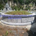 Mộ đá đẹp mẫu mộ đá tròn đẹp thiết kế năm 2021