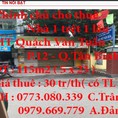Cho thuê nhà nguyên căn mặt tiền Quách Văn Tuấn,Q.Tân Bình miễn qc
