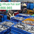 Bán thùng nhựa đựng hải sản cho ngư dân, thùng nhựa đặc, khay nhựa HS003,thung nhua