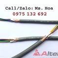 Cáp điều khiển 3 lõi 3x1.5, 3x1.0, 3x0.75, 3x0.5 có lưới chống nhiễu