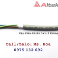 Cáp điều khiển 3 lõi không lưới chống nhiễu