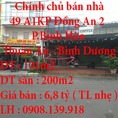 Bán nhà ở đồng an 2, P.bình hòa, thuận an, bình dương