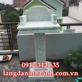 Mẫu bàn thờ ngoài trời cây hương đá đẹp