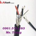 Cáp truyền thông vặn xoắn RS485 2x2x0.5 altek kabel
