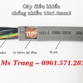 Cáp điều khiển RVV / RVVP 10Cx0.5 lõi mềm