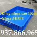 Thùng nhựa bít cao 19, cung cấp thùng nhựa các loại, bán thùng nhựa đặc, khay nhựa công nghiệp cáo 15cm