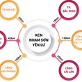 Bán 10000m2 đất Cụm Công Nghiệp Nham Sơn Yên Dũng Bắc Giang,chỉ 85$/m2.