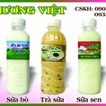 Sữa bắp Sữa sen Sữa bò Hạt sen nha đam Trà sữa Sunny Hương Việt