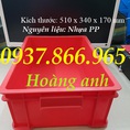 Giá thùng nhựa công nghiệp, cung cấp thùng nhựa đặc, khay nhựa B4