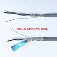 Cáp tín hiệu vặn xoắn chống nhiễu 16awg, 18awg