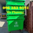 Bán thùng rác 660 lít giá rẻ toàn quốc. Lh Ms Phương 0963839591