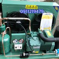 lắp đặt cụm máy nén bitzer 8hp 4TES 9