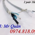 Cáp tín hiệu vặn xoắn chống nhiễu awg