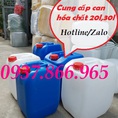 Can nhựa đựng dung dich lỏng cũ, can nhựa 30l, can nhựa cũ, can nhựa HDPE, can nhựa hóa chất