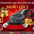 ITSU 800 mua 1 ghế massage tặng 1 xe đạp thể thao và GIẢM GIÁ 75% trên 1 ghế