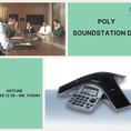 Thiết bị thoại trực tuyến Poly SoundStation Duo chính hãng