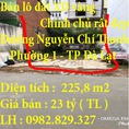 Bán lô đất XD vàng chính chủ rất đẹp 225m2 ở 63A 55A nguyễn chí thanh, p1, đà lạt