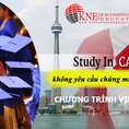 Du học Canada không chứng minh tài chính