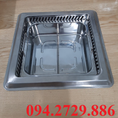Bếp lẩu 2 ngăn âm bàn 2000w cho nhà hàng giá tốt tại Hải Phòng
