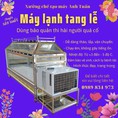 Máy lạnh phục vụ tang lễ, áo quan lạnh có kính, quan tài lạnh có kính