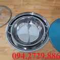 Bếp lẩu 2 ngăn tròn 2000w cho nhà hàng quán ăn tại Bắc Ninh