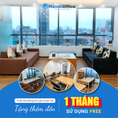Thuê văn phòng trọn gói cơ sở mới Tặng thêm đến 1 tháng sử dụng hoàn toàn miễn phí