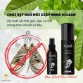 Chai xịt khuẩn khử mùi giày Nano xclean for shoes