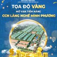 Đất nền sổ đỏ Dự án Cụm công nghiệp Làng nghề Minh Phương Yên Lạc Vĩnh Phúc
