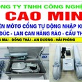 Báo gái cổng tự động tại Hải Phòng